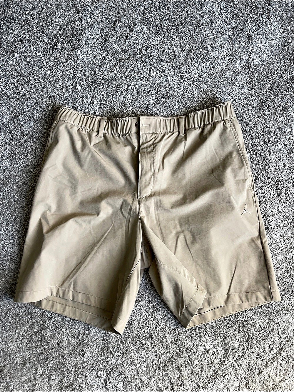 Jordan Sport Men's Dri-FIT Golf Shorts Beige Medium